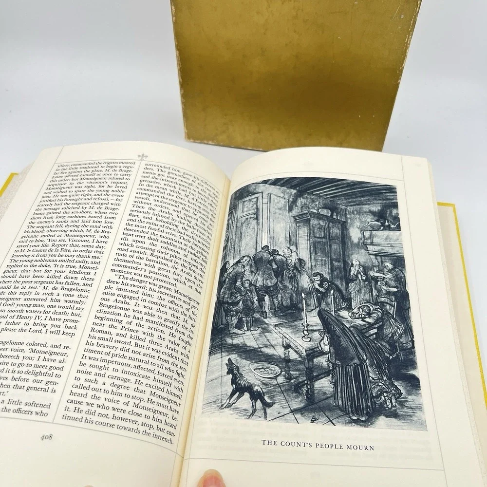 The‎ Man In The Iron Mask by Alexandre Dumas , Heritage Club 1964 - Hardcover